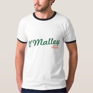 O'Malleyの野球のティー Tシャツ