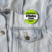O'Malleyブラウンのキャンペーンボタン 缶バッジ (インサイチュ)
