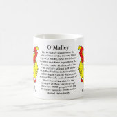 OMalley、起源、意味および頂上 コーヒーマグカップ (中央)