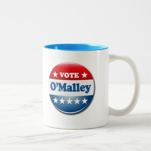 O'Malley 2016年のための投票 ツートーンマグカップ (右)