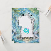 Omamori Card #003 – Kini Cat | Healing • Recovery カード (正面/裏面インサイチュ)
