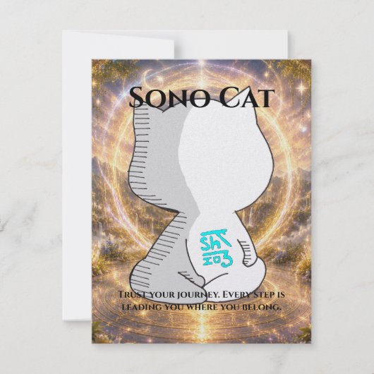 Omamori Card #009 – Sono Cat | Purpose • Path カード (正面)