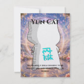Omamori Card #010 – Yun Cat | Expression • Creativ カード (正面)