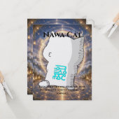 Omamori Card #011 – Nawa Cat | Guidance • Clarity カード (正面/裏面インサイチュ)
