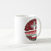 Oman Omanisch Schweizer Baum Wurzel und Schweizer コーヒーマグカップ (正面右)