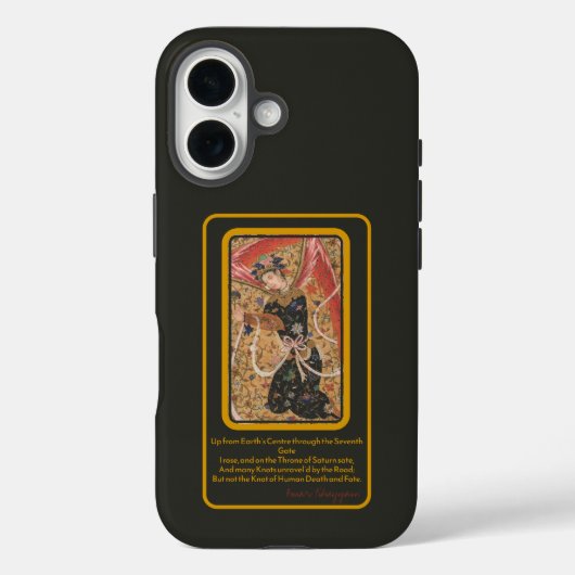 Omar Khayyam Rubaiyat iPhoneケース – アート Case-Mate iPhoneケース (裏面)