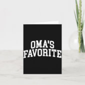 Oma's Favorite Grandkids  カード (正面)