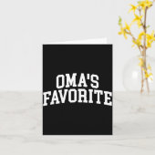 Oma's Favorite Grandkids  カード (黄色い花)