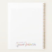 Oma's Flowers planner プランナー手帳 (裏面)