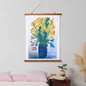 Oma's Flowers wall hanging 吊り下げ型タペストリー (寝室)