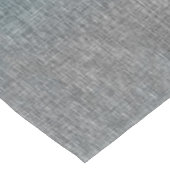 Ombre Abstract Teal Green Blue Grey Crosshatch テーブルクロス (アングル)