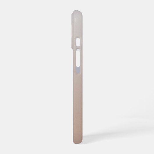 Ombre Brown Personalize Quote & Name Iphone Case iPhone 16ケース (左側面)