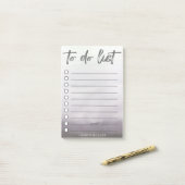 Ombre Brush フォント | To-do リスト付箋 ポストイット (デスク上)