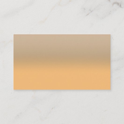 Ombre Business Card 名刺 (裏面)