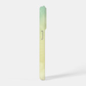 Ombre Cross Scripture Personalized iPhoneケース (右側面)