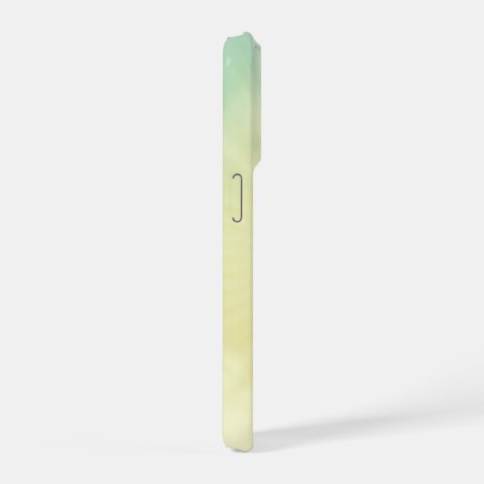 Ombre Cross Scripture Personalized iPhoneケース (右側面)