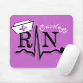 OmcologyのナースRNのギフトQRSのデザイン マウスパッド (マウス)