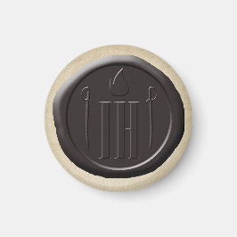 OMD海賊用ワックスシールマグネットの居心地のよい手 マグネット