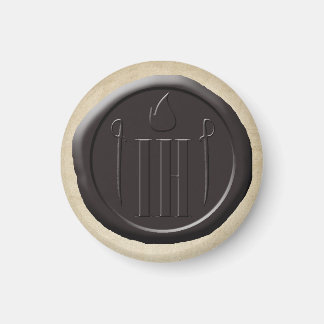 OMD海賊用ワックスシールマグネットの居心地のよい手 マグネット