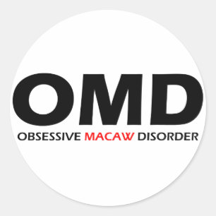 OMD – 強迫性マカオ病 ラウンドシール