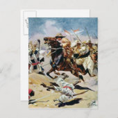 Omdurmanで第21ランサーズ担当 ポストカード (正面/裏面)