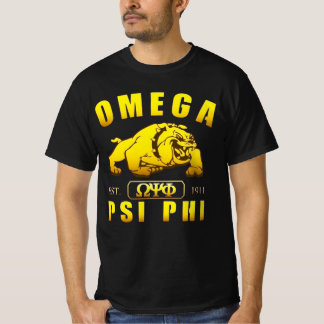 Omega Psi Phi Omegawood 1911 Tシャツ