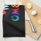 Omega Unicorn キッチンタオル (四つ折り)