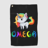 Omega Unicorn ゴルフタオル (正面)