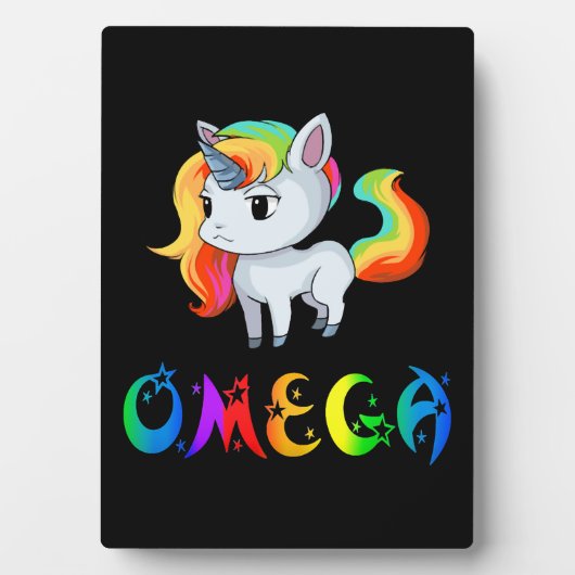 Omega Unicorn フォトプラーク (正面)