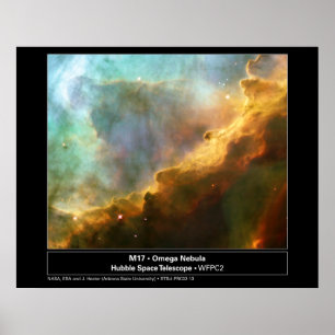 OmegaNebula-M17-2003-13a ポスター