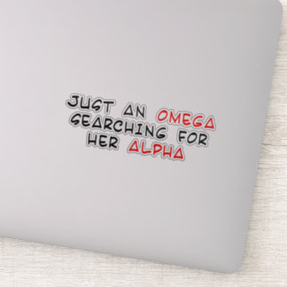 Omegaverseの複数形 シール