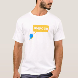 OMFCC!! ワイシャツの白いデザイン Tシャツ