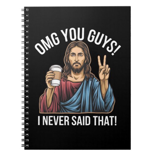 OMGあなたたち私は言ったことがない ノートブック (正面)