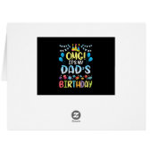 OMGお父さんにとって私のパパの誕生日 (裏面横)