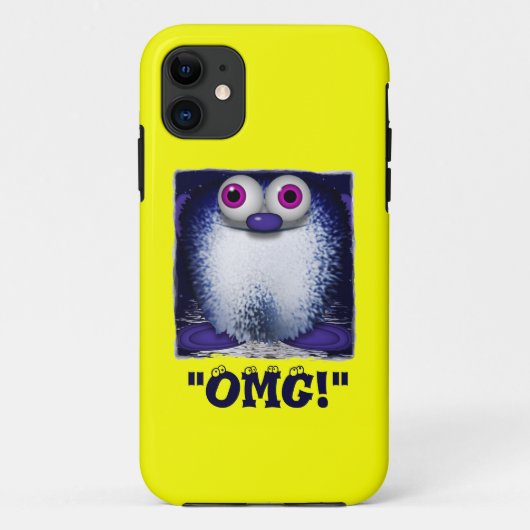OMGかわいいファジー漫画Wuzzyお尻iPhoneケース Case-Mate iPhoneケース (裏面)