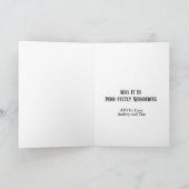 OMGかわいい猫テーマ誕生日カード シーズンカード (内部)