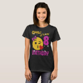 OMGそれは私の8誕生日女の子かわいい8歳誕生 Tシャツ (正面フル)