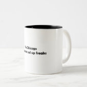 OMGのちょうど答え質問! ツートーンマグカップ (正面右)