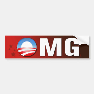 OMGのバンパーステッカー バンパーステッカー