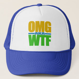 OMGまたはWTF帽子 – 色を選択 キャップ