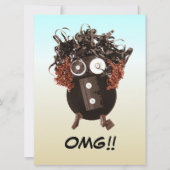 OMGア空白のおもしろいロユーモアのあるグ・メディア (正面)