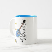 OMGギタープレーヤーマグ ツートーンマグカップ (正面左)