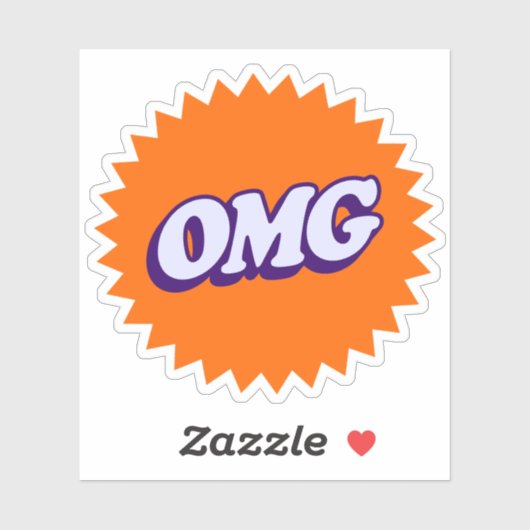 OMGステッカー – およびはっきりしたおもしろいグラフィック シール (シート)