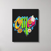 OMGタイポグラフィ キャンバスプリント (正面)