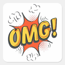 OMGロゴ スクエアシール