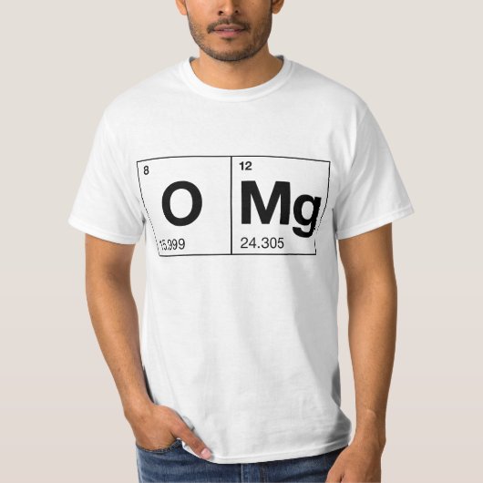 OMG周期的なスタイル Tシャツ (正面)