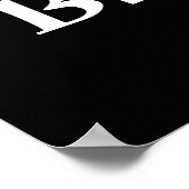 OMG娘の誕生日であるカッコいい誕生田絵文字 ポスター (角)