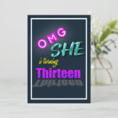 OMG彼女は13サプライズパーティの招待状 (スタンド正面)