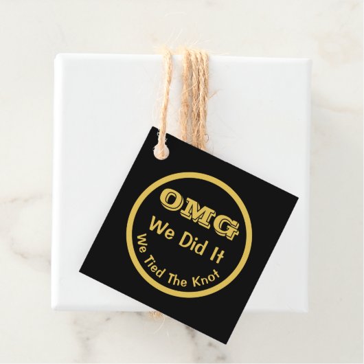 OMG我々は結び目を結んだ フェイバータグ (インサイチュ)