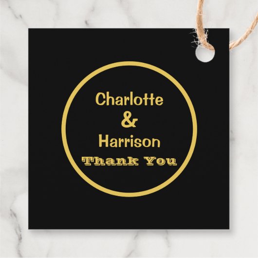 OMG我々は結び目を結んだ フェイバータグ (裏面)